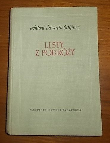 Licty z podrozy («Письма из путешествия»)